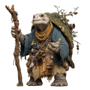 Wise Old Tortle Monk Vinyl Car Decal Sticker – Waterproof & UV-Resistant 6.826666666666667"