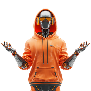 Cyberpunk Robot V23 Vinyl Car Decal Sticker – Waterproof & UV-Resistant 3.4133333333333336"