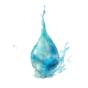 Magic Water Drop Vinyl Car Decal Sticker – Waterproof & UV-Resistant 3.4133333333333336"