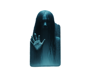 Ghostly Portal Phone Vinyl Car Decal Sticker – Waterproof & UV-Resistant 6.1866666666666665"