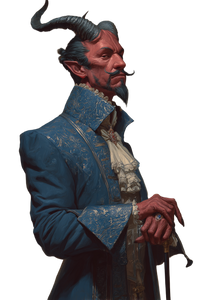 Noble Tiefling V2 Vinyl Car Decal Sticker – Waterproof & UV-Resistant 4.4