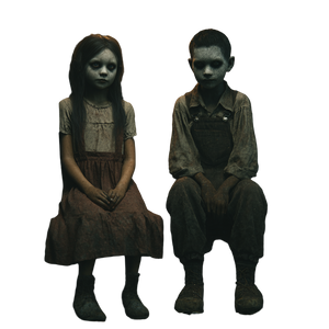 Eerie Farmhouse Children Vinyl Car Decal Sticker – Waterproof & UV-Resistant 6.826666666666667"
