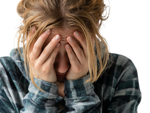 Stressed Blonde Woman Vinyl Car Decal Sticker – Waterproof & UV-Resistant 3.0933333333333333" Stressed Blonde Woman Vinyl Car Decal Sticker – Waterproof & UV-Resistant 3.0933333333333333"