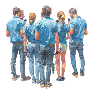 Group Singing Together Vinyl Car Decal Sticker – Waterproof & UV-Resistant 3.4133333333333336"