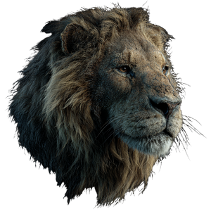 Lion'S Head V2 Vinyl Car Decal Sticker – Waterproof & UV-Resistant 3.4133333333333336"