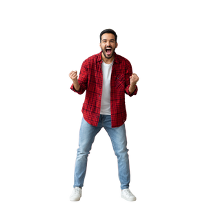 Happy Mexican Man V4 Vinyl Car Decal Sticker – Waterproof & UV-Resistant 3.4133333333333336"