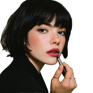 Confident Lipstick Moment Vinyl Car Decal Sticker – Waterproof & UV-Resistant 3.4133333333333336"