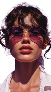 Vogue Editorial Portrait V3 Vinyl Car Decal Sticker – Waterproof & UV-Resistant 9.706666666666667"