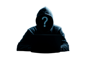 Mysterious Hacker Silhouette Vinyl Car Decal Sticker – Waterproof & UV-Resistant 2.933333333333333"