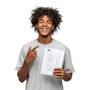Happy Student Celebrating Vinyl Car Decal Sticker – Waterproof & UV-Resistant 6.826666666666667"