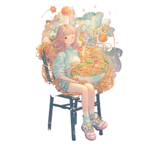 Kawaii Noodle Girl Vinyl Car Decal Sticker – Waterproof & UV-Resistant 3.4133333333333336" Kawaii Noodle Girl Vinyl Car Decal Sticker – Waterproof & UV-Resistant 3.4133333333333336"