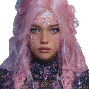 Magical Candy Fairy Vinyl Car Decal Sticker – Waterproof & UV-Resistant 3.4133333333333336"