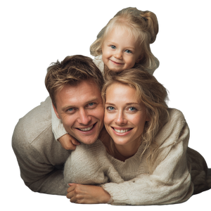 Happy Family Photo V7 Vinyl Car Decal Sticker – Waterproof & UV-Resistant 3.4133333333333336"