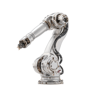 Silver Robotic Arm Vinyl Car Decal Sticker – Waterproof & UV-Resistant 3.4133333333333336"