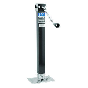 Pro Series Hitch Trailer Tongue Jack | 8000lb Capacity | Square Tube, Swivel Feature | Easy Install | High Strength | Black Finish Pro Series Hitch Trailer Tongue Jack | 8000lb Capacity | Square Tube, Swivel Feature | Easy Install | High Strength | Black Finish