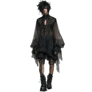 Gothic Male Model V2 Vinyl Car Decal Sticker – Waterproof & UV-Resistant 6.826666666666667"