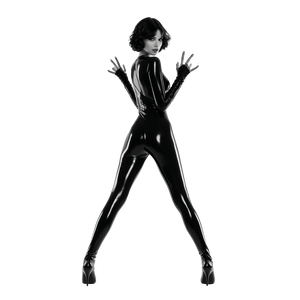 X-Pose Silhouette Vinyl Car Decal Sticker – Waterproof & UV-Resistant 6.826666666666667"