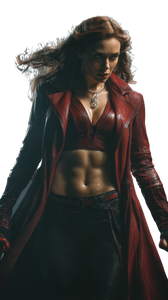Scarlet Witch Portrait V6 Vinyl Car Decal Sticker – Waterproof & UV-Resistant 9.706666666666667"