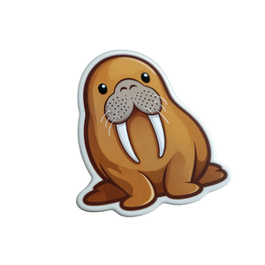 Walrus Sticker Vinyl Car Decal Sticker – Waterproof & UV-Resistant 3.4133333333333336"