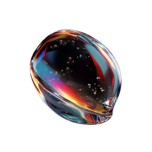 Floating Liquid Drop V2 Vinyl Car Decal Sticker – Waterproof & UV-Resistant 3.4133333333333336"