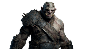 Dirty Muscular Ogre Vinyl Car Decal Sticker – Waterproof & UV-Resistant 2.72"