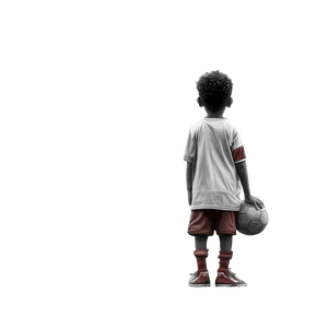 Kid Football Player V2 Vinyl Car Decal Sticker – Waterproof & UV-Resistant 6.826666666666667"