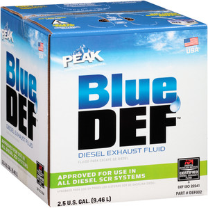 Top-Quality BlueDEF Diesel Emissions Fluid | 2.5 Gallon Jug | Reduces Emissions, Improves Fuel Economy Top-Quality BlueDEF Diesel Emissions Fluid | 2.5 Gallon Jug | Reduces Emissions, Improves Fuel Economy