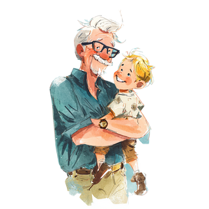 Happy Grandfather Grandson Vinyl Car Decal Sticker – Waterproof & UV-Resistant 3.4133333333333336" Happy Grandfather Grandson Vinyl Car Decal Sticker – Waterproof & UV-Resistant 3.4133333333333336"