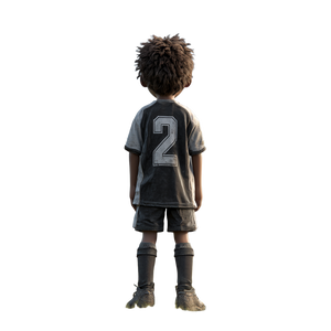 Young Football Player V10 Vinyl Car Decal Sticker – Waterproof & UV-Resistant 3.4133333333333336"