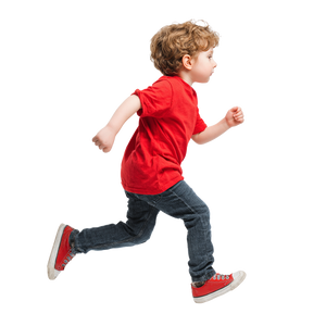 Running Boy V9 Vinyl Car Decal Sticker – Waterproof & UV-Resistant 3.4133333333333336"