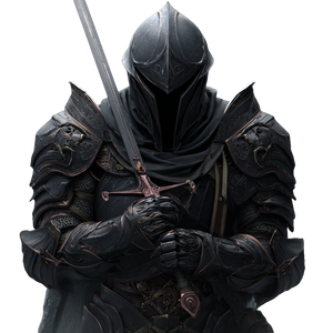 Black Knight V64 Vinyl Car Decal Sticker – Waterproof & UV-Resistant 3.4133333333333336"