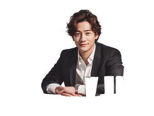 Professional Korean Guy Vinyl Car Decal Sticker – Waterproof & UV-Resistant 6.1866666666666665"