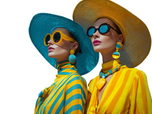 Summer Fashion Models Vinyl Car Decal Sticker – Waterproof & UV-Resistant 3.0933333333333333"