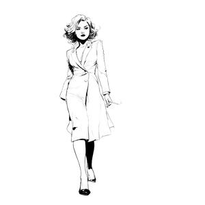 Noir Femme Fatale V28 Vinyl Car Decal Sticker – Waterproof & UV-Resistant 3.4133333333333336"