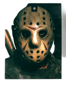 Jason Voorhees Close-Up V2 Vinyl Car Decal Sticker – Waterproof & UV-Resistant 8.213333333333333"