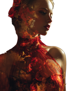 Divine Fashion Portrait V3 Vinyl Car Decal Sticker – Waterproof & UV-Resistant 4.1066666666666665"