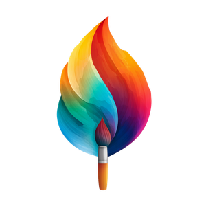 Colorful Paint Brush V2 Vinyl Car Decal Sticker – Waterproof & UV-Resistant 6.826666666666667"