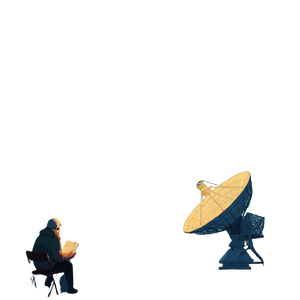 Astronomer'S Confusion Vinyl Car Decal Sticker – Waterproof & UV-Resistant 3.4133333333333336"