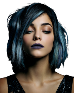 Fashionable Bob Hairstyle Vinyl Car Decal Sticker – Waterproof & UV-Resistant 4.0"