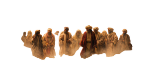 Biblical Heroes Walk Vinyl Car Decal Sticker – Waterproof & UV-Resistant 5.4