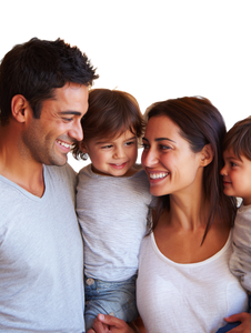 Joyful Latino Family Vinyl Car Decal Sticker – Waterproof & UV-Resistant 8.213333333333333"