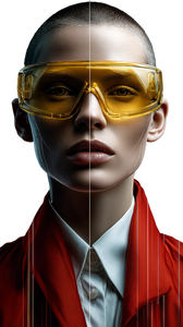 Futuristic Fashion Model V146 Vinyl Car Decal Sticker – Waterproof & UV-Resistant 9.706666666666667"