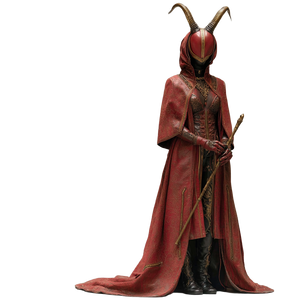 Crimson Demoness V2 Vinyl Car Decal Sticker – Waterproof & UV-Resistant 3.4133333333333336"