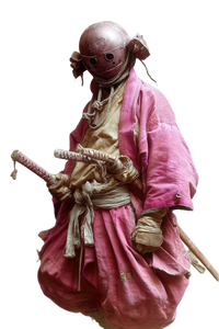 Colorful Artistic Ninja Vinyl Car Decal Sticker – Waterproof & UV-Resistant 8.96"