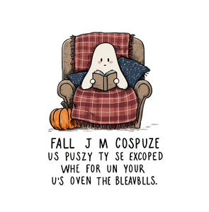 Cozy Reading Ghost V2 Vinyl Car Decal Sticker – Waterproof & UV-Resistant 3.466666666666667"