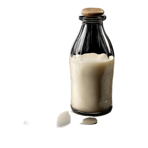 Vintage Milk Bottle V2 Vinyl Car Decal Sticker – Waterproof & UV-Resistant 6.826666666666667"