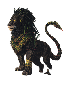 Rastafarian Scorpion Lion Vinyl Car Decal Sticker – Waterproof & UV-Resistant 8.213333333333333"