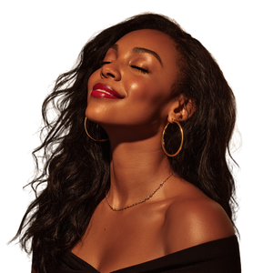 Radiant Black Woman V5 Vinyl Car Decal Sticker – Waterproof & UV-Resistant 3.4133333333333336"