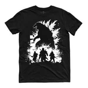 Godzilla Vs Troopers Vinyl Car Decal Sticker – Waterproof & UV-Resistant 3.4133333333333336"