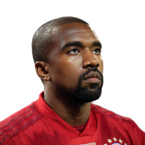 Kanye Footballer Bayern Vinyl Car Decal Sticker – Waterproof & UV-Resistant 3.4133333333333336"